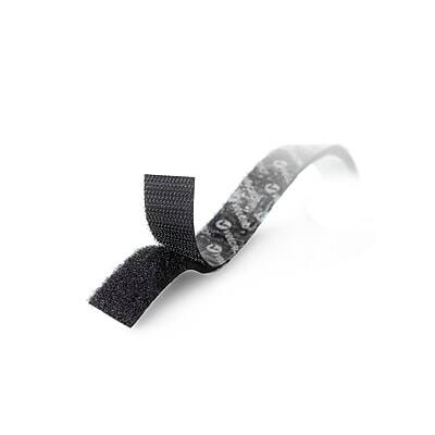 Alt View 1. Velcro - Velcro® Brand 3/4" x 15' Sticky Back Hook & Loop Fastener Roll, Black (90081) - Black.