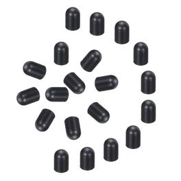 Unique Bargains - 40pcs 4.5mm Capacitive Stylus Pen Replacement Tips, Soft Silicone Rubber for Precise Touch Control on Tablets/Phones - Black