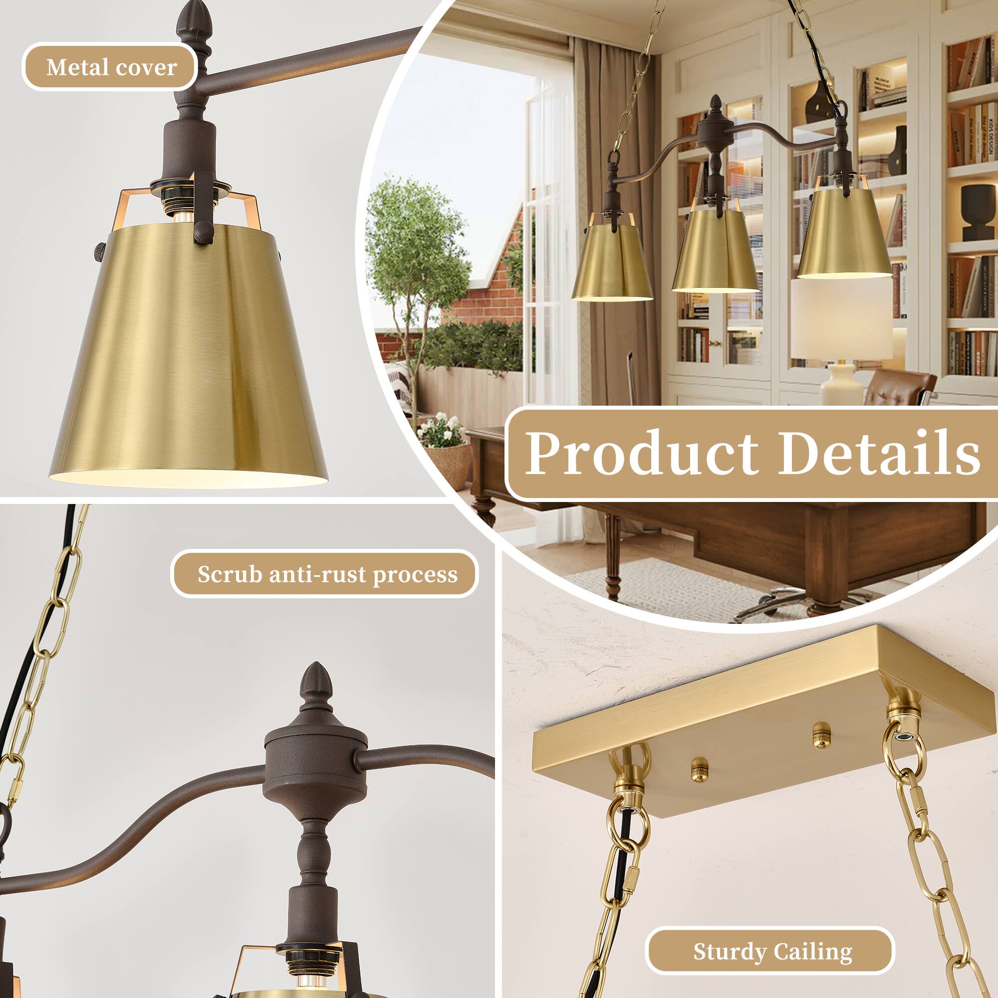 - Metal cover
- Product Details
- Scrub anti-rust process
- Sturdy Cailing