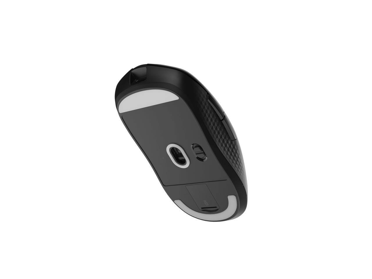 Alt View 8. MSI - MSI VERSA 300 2.4GHz Wireless Bluetooth 5.3 Optical Gaming Mouse - Black.