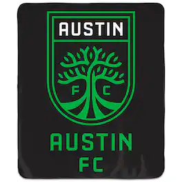WinCraft - Austin FC 50" x 60" Ultra Fleece Blanket - Multicolor