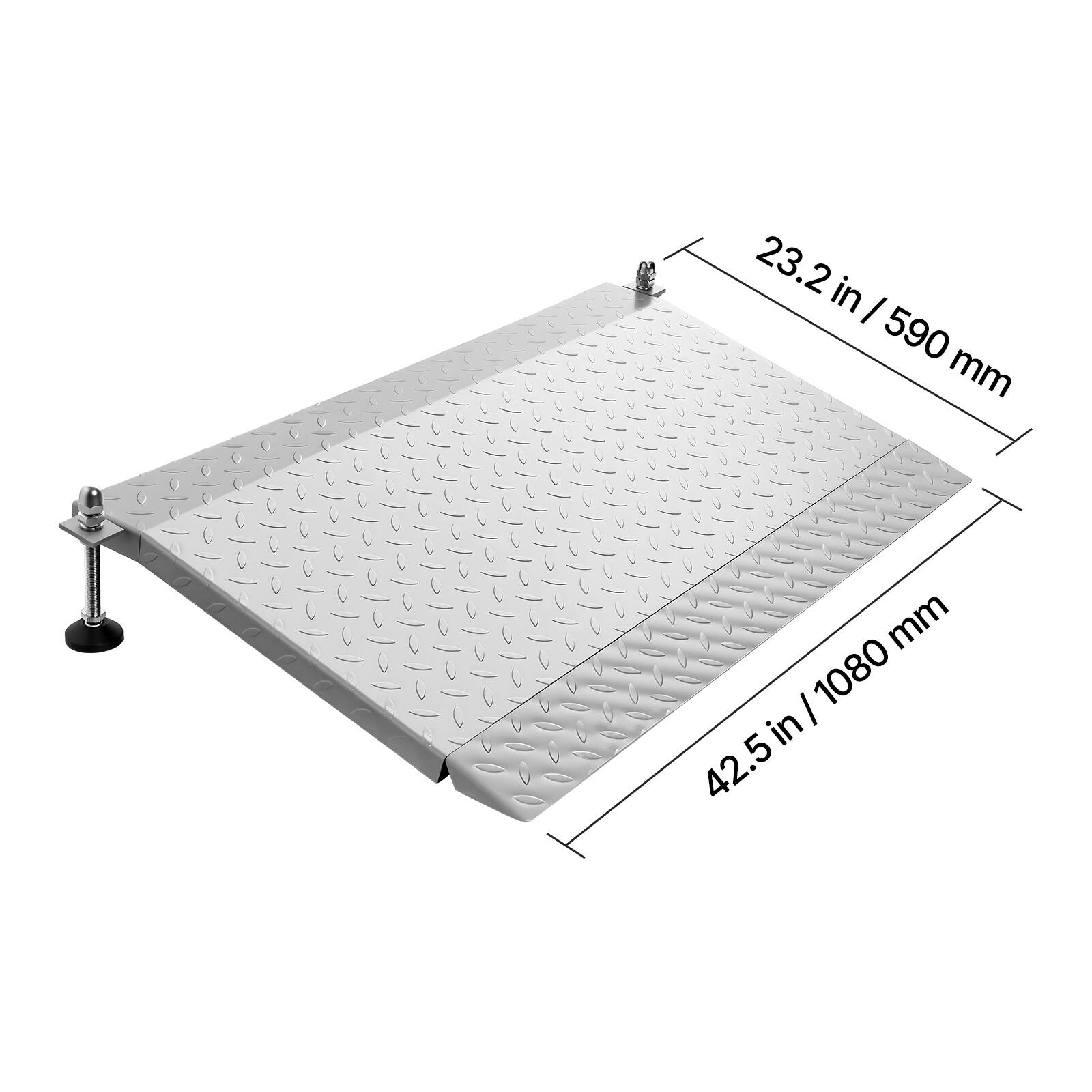 23.2 in / 590 mm  
42.5 in / 1080 mm