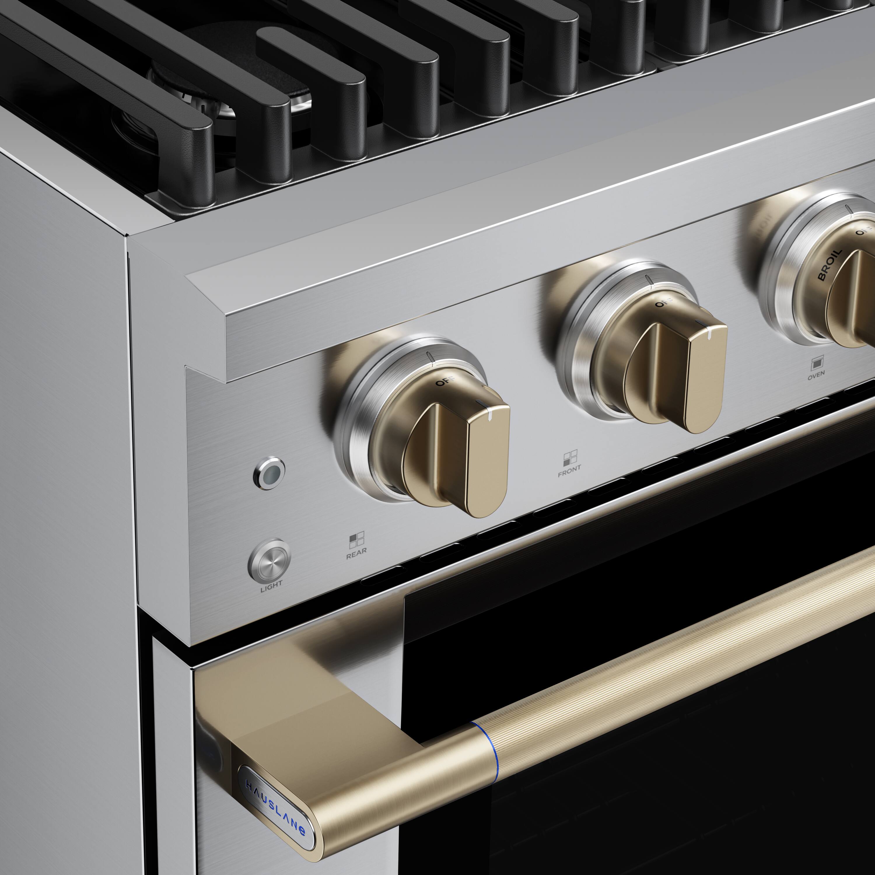 BROIL  
OVEN  
FRONT  
REAR  
LIGHT  
RAUSLANG