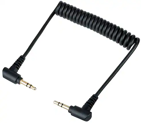 Front. MOVO - Movo MC1 3.5mm Audio Cable - Dual Male TRS Connectors.