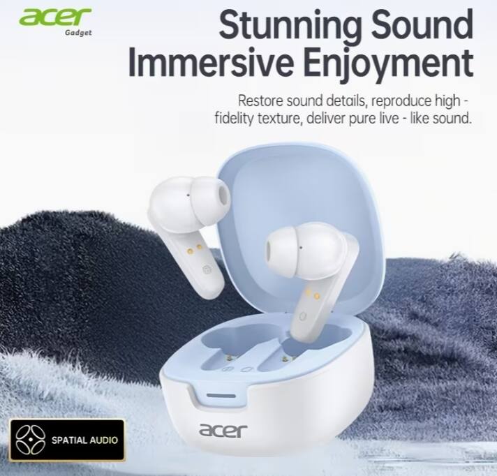 acer Sound Gadget  
Stunning Sound  
Immersive Enjoyment  

Restore sound details, reproduce high-fidelity texture, deliver pure live-like sound.  

SPATIAL AUDIO