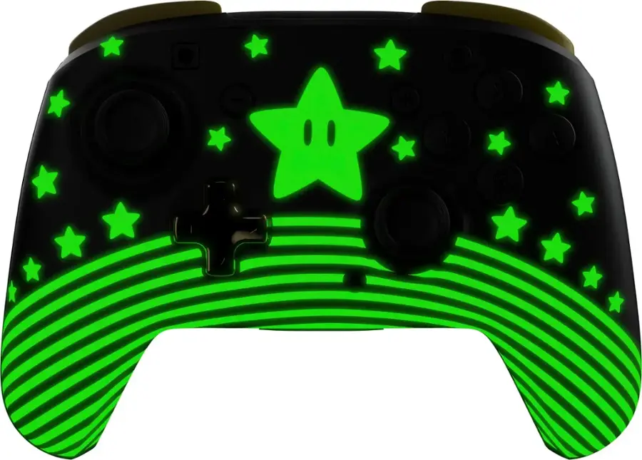 Alt View 5. Turtle Beach - Rematch Wireless Gaming Controller for Nintendo Switch, Nintendo Switch 2 - Super Mario Star.