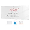 72" x 36"
36" x 24" 48" x 32"
Magnetic Glass Whiteboard