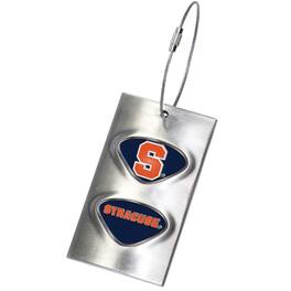 Jardine - Syracuse Orange 3.5'' x 2'' Bag Tag - Silver