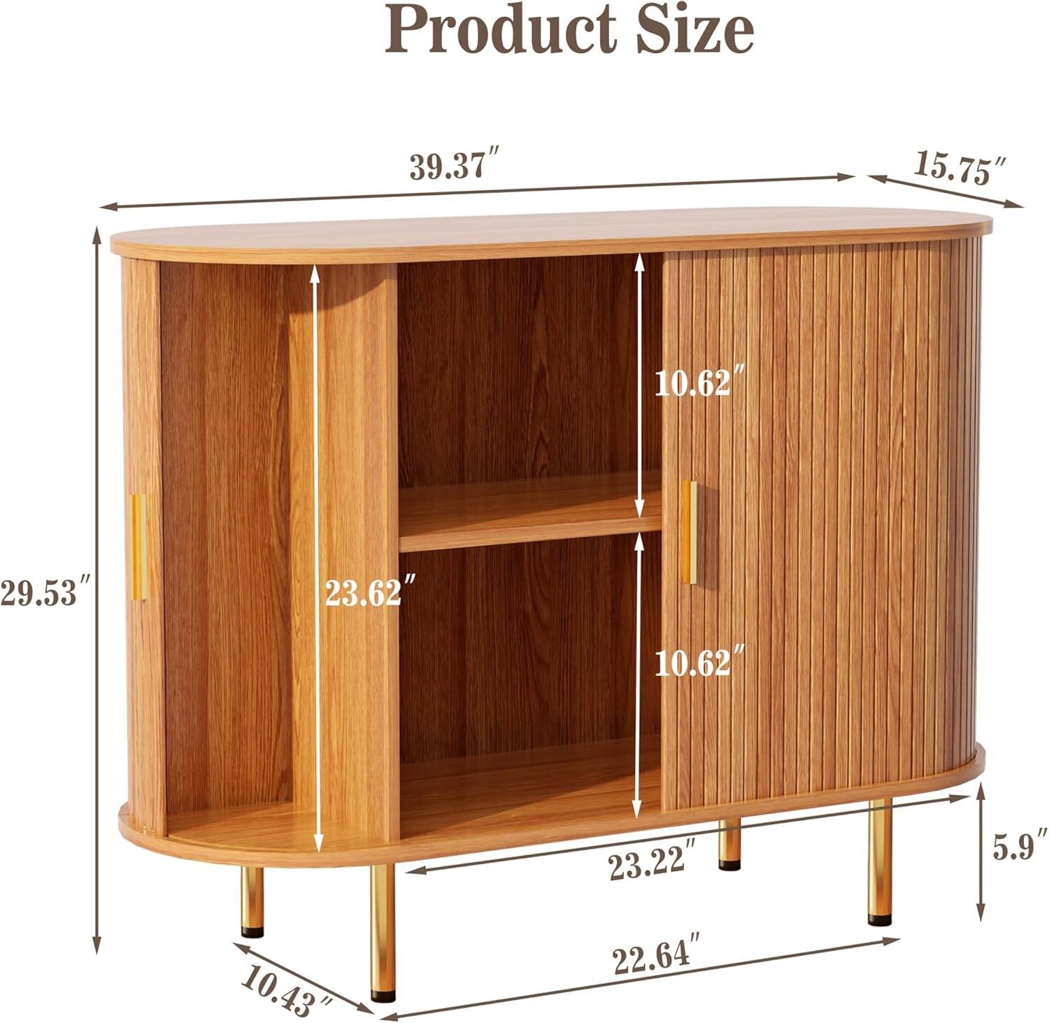 Product Size  
39.37" x 15.75" x 29.53"  
10.62" x 23.62" x 10.43"  
23.22" x 22.64" x 5.9"