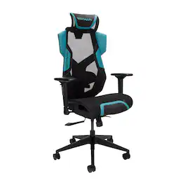 Respawn Products - RESPAWN FLEXX - Ergonomic Office and Gaming Chair, Breathable Mesh Home Office Chairs, Reclining Gaming Seat - Teal