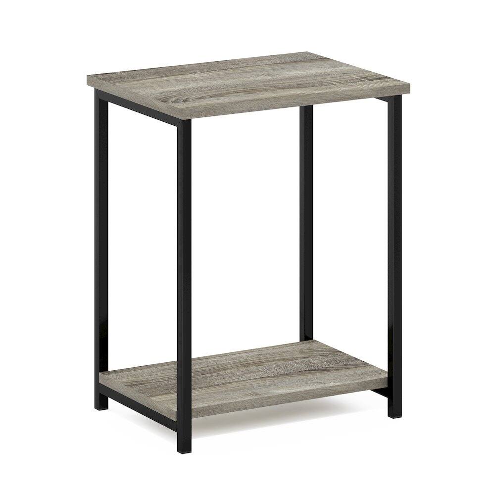 Furinno SIMPLISTIC Night Stand, 2 Tier Open Shelf Design Nightstand ...