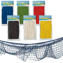 The Beistle Company - Fish Netting (Pack of 12) - Multicolor