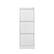 Alt View 3. HTUTWOO - 3 Drawer File Cabinet with Lock - Two Drawer Filing Cabinet, Vertical File Cabinet for Office Organizer Storage Cabinet - White.