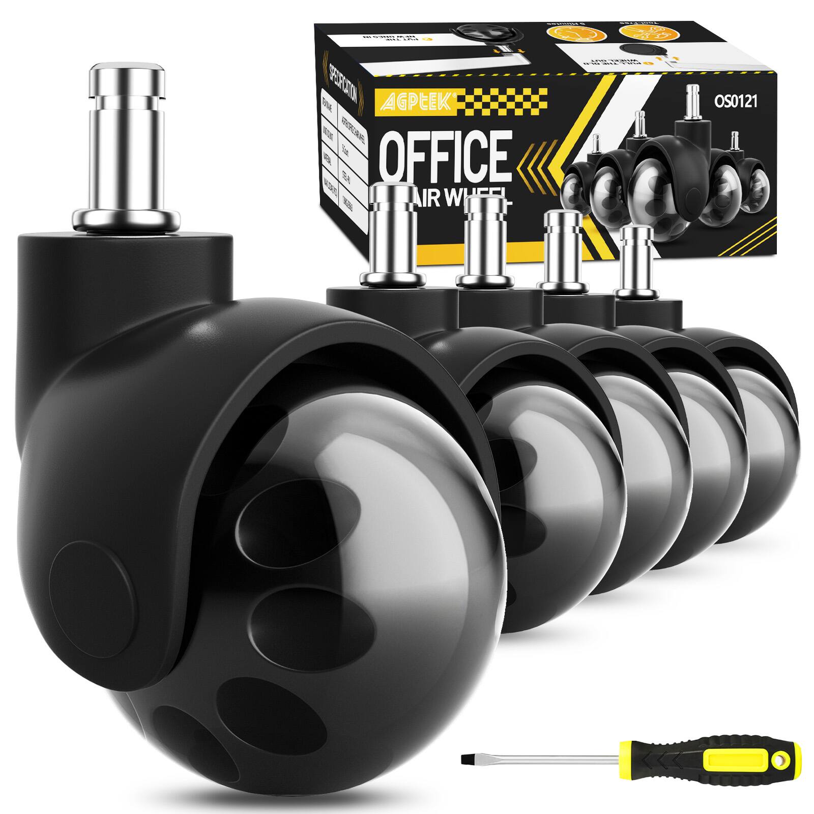 AGPEK OFFICE AIR WHEEL  
OS0121