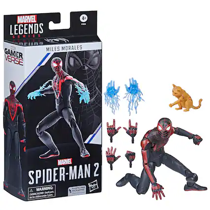 Front. Marvel - Legends Gamerverse Miles Morales.