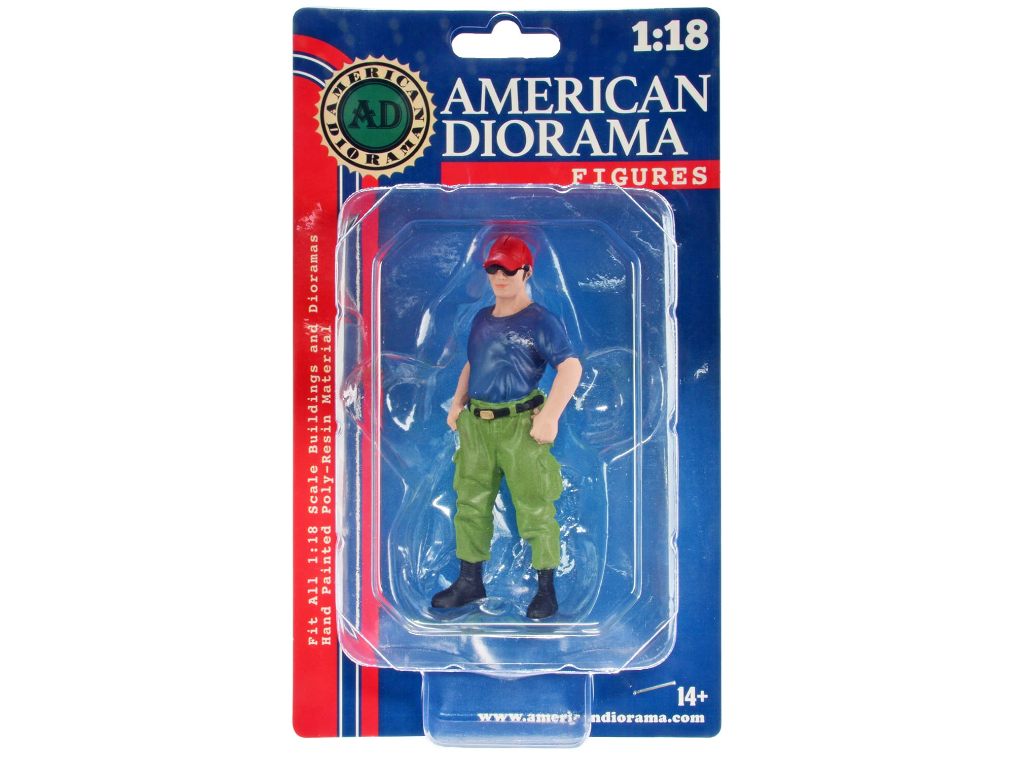 """Firefighters"" Off Duty Figure for 1/18 Scale Models by American Diorama" price history on PriceWatchPro