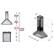 Chimney Height: 10.6"
Hood Height: 11.8"
Ceiling Height: 19"
Max Ceiling Height: 36"
Min Ceiling Height: 30"
