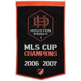 Winning Streak Sports - Houston Dynamo FC Dynasty Banner - Black