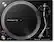 Front. Pioneer DJ - PLX-500 High-torque, direct drive turntable - Black.