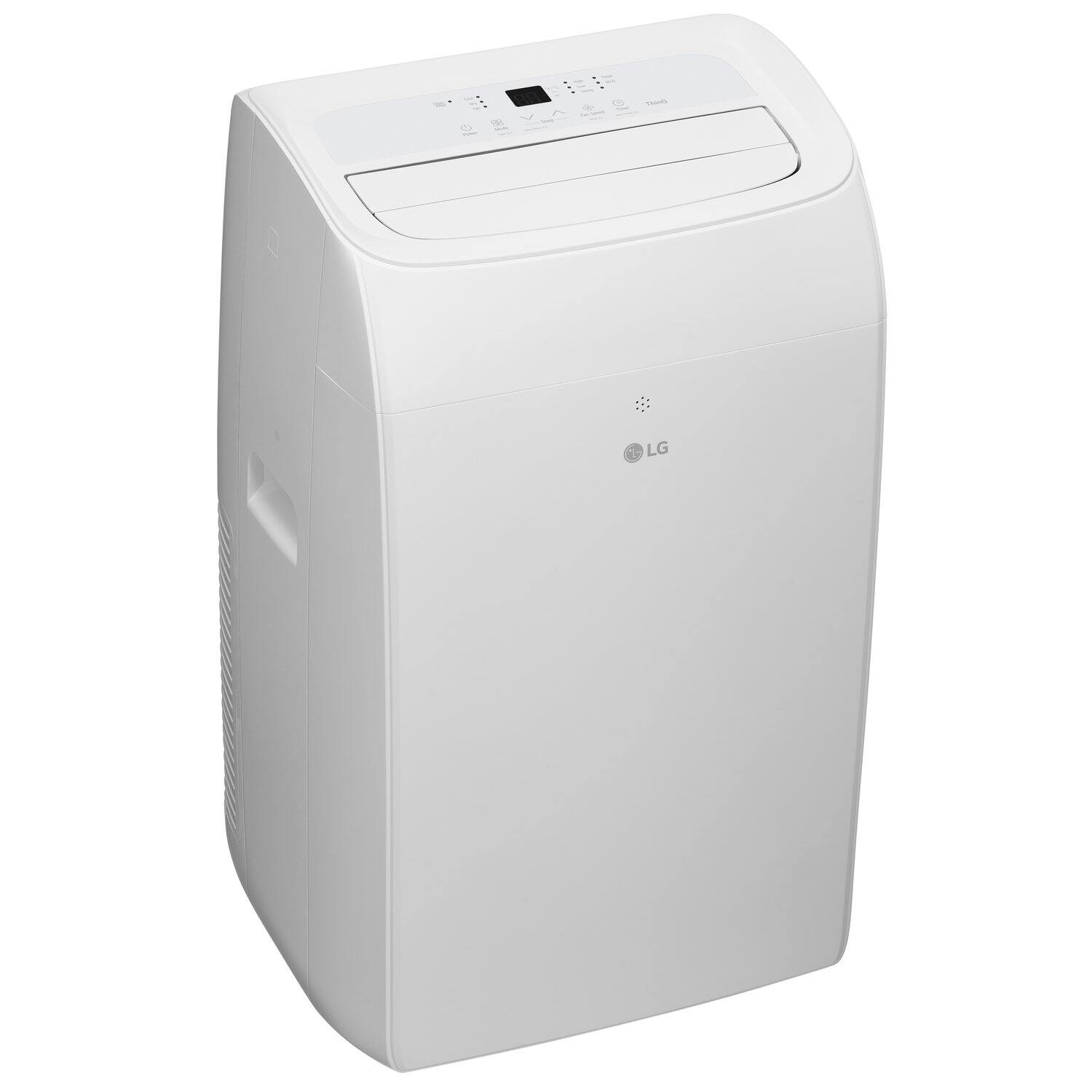 Alt View 7. LG - 350 Sq. Ft. 8,350 BTU DOE Smart Portable Air Conditioner - White.