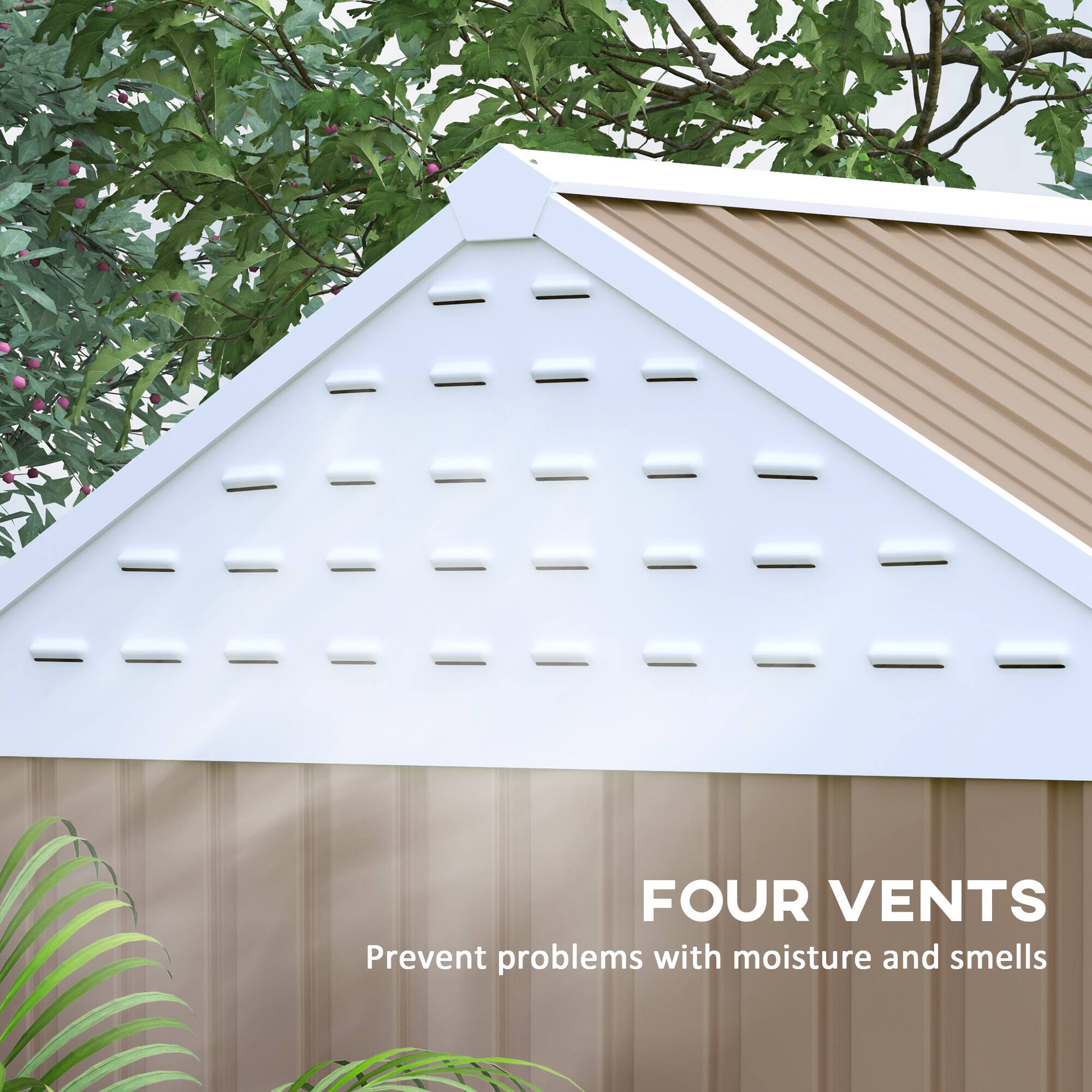 FOUR VENTS
Prevent problems with moisture and smells