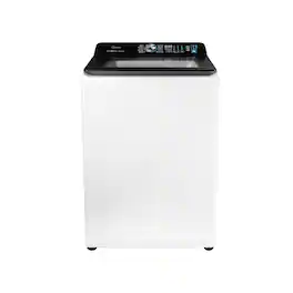 Midea - 5.4 Cu. Ft. Extra-Large Capacity Top Load Impeller Washer with PowerMix Spray - White