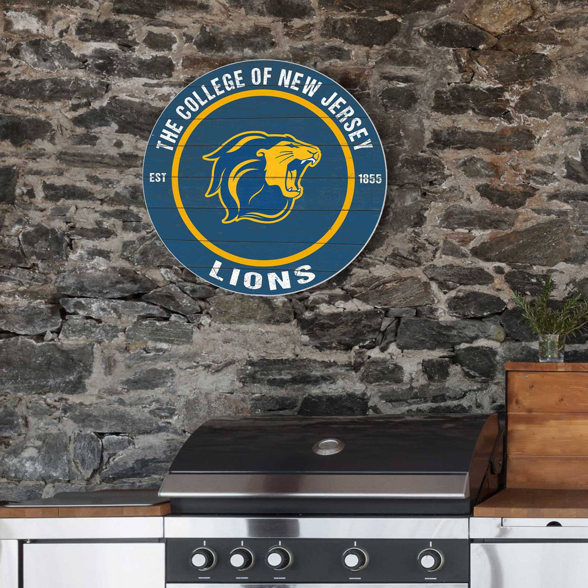 THE COLLEGE OF NEW JERSEY  
EST 1855  
LIONS
