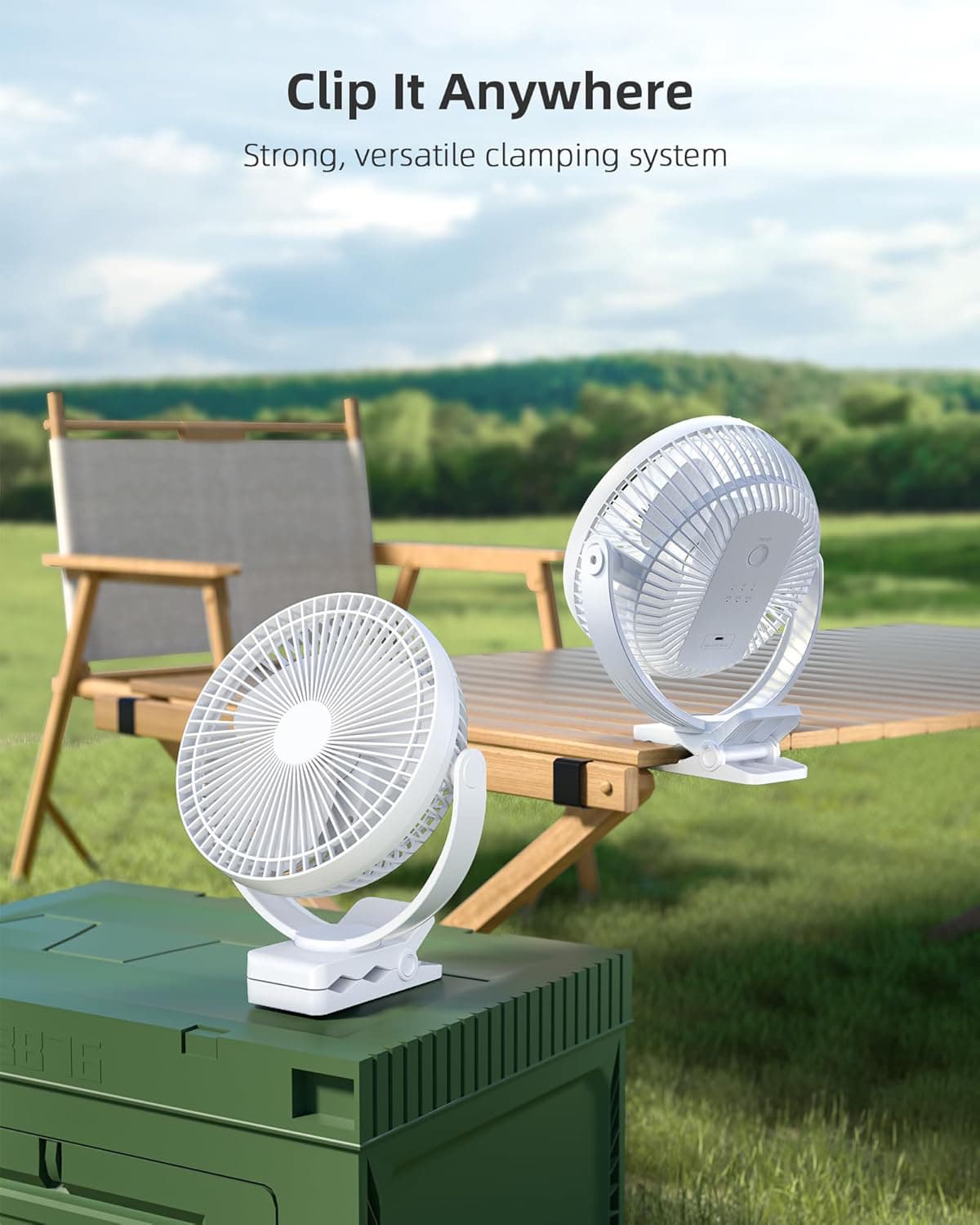 Clip It Anywhere  
Strong, versatile clamping system