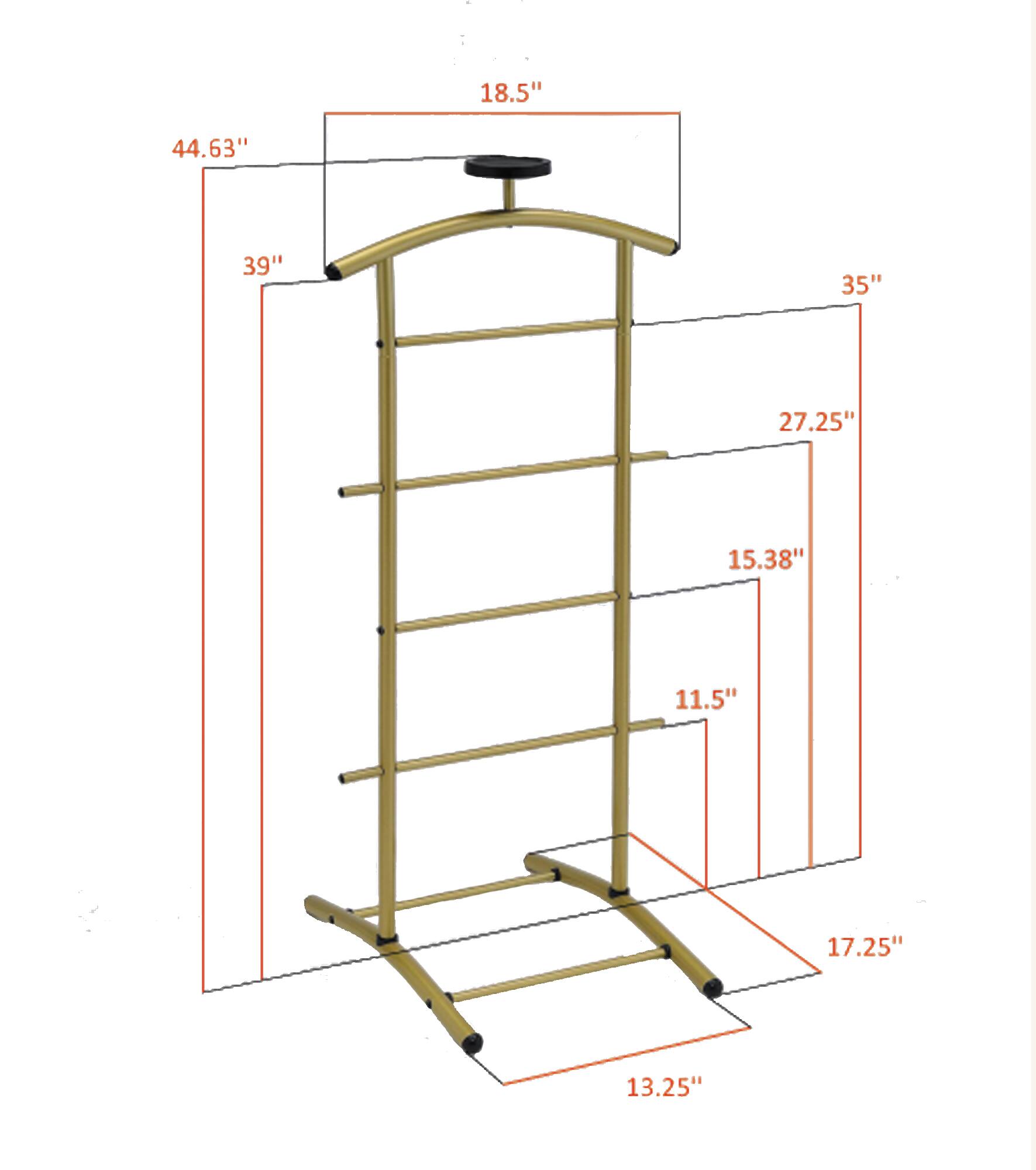 18.5" 44.63" 39" 35" 27.25" 15.38" 11.5" 17.25" 13.25"
