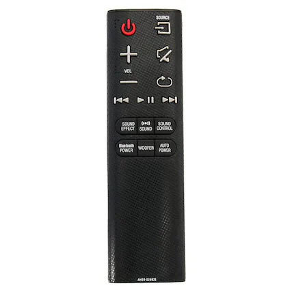 SOURCE
VOL
SOUND EFFECT
SOUND CONTROL
Bluetooth POWER
AUTO
WOOFER POWER
AH59-02692E