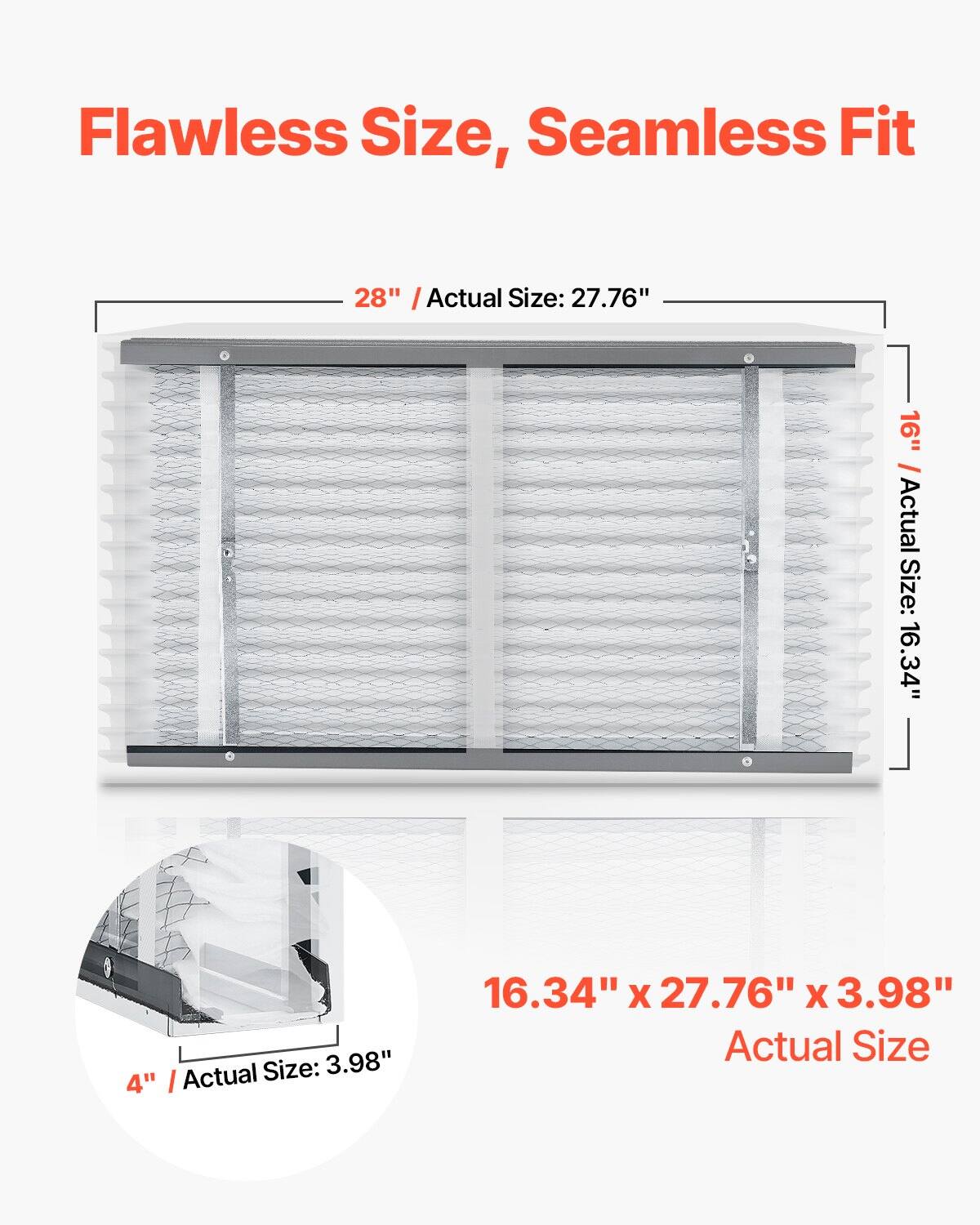 Flawless Size, Seamless Fit

28" / Actual Size: 27.76"

16" / Actual Size: 16.34"

4" / Actual Size: 3.98"

16.34" x 27.76" x 3.98" Actual Size
