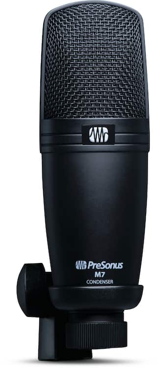 PreSonus M7 MKII Cardioid Condenser Microphone with Stand Mount PreSonus M7 MKII Cardioid Condenser Microphone with Stand Mount