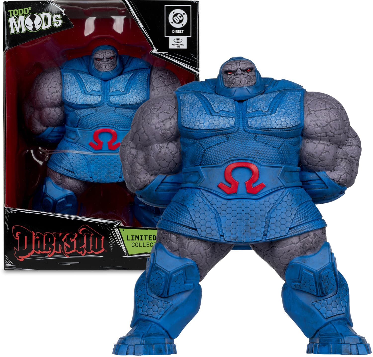 McFarlane Toys - DC Direct - Todd's Mods - Darkseid Limited Edition Collector Vinyl Figure - COLLECTIBLES - Multicolor