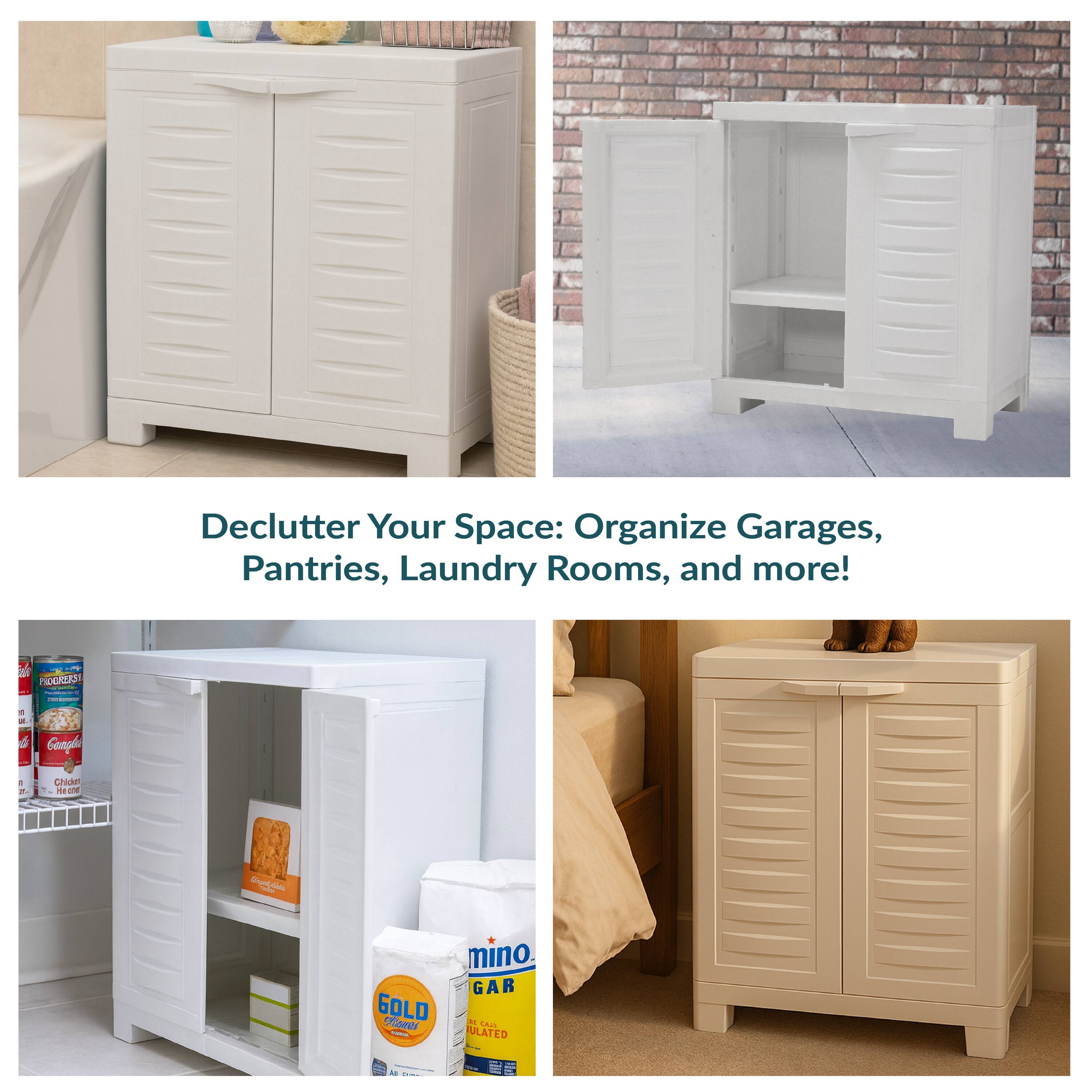 Declutter Your Space: Organize Garages, Pantries, Laundry Rooms, and more!