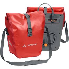 VAUDE - Aqua Front Waterproof Bike Panniers - Lava - Orange