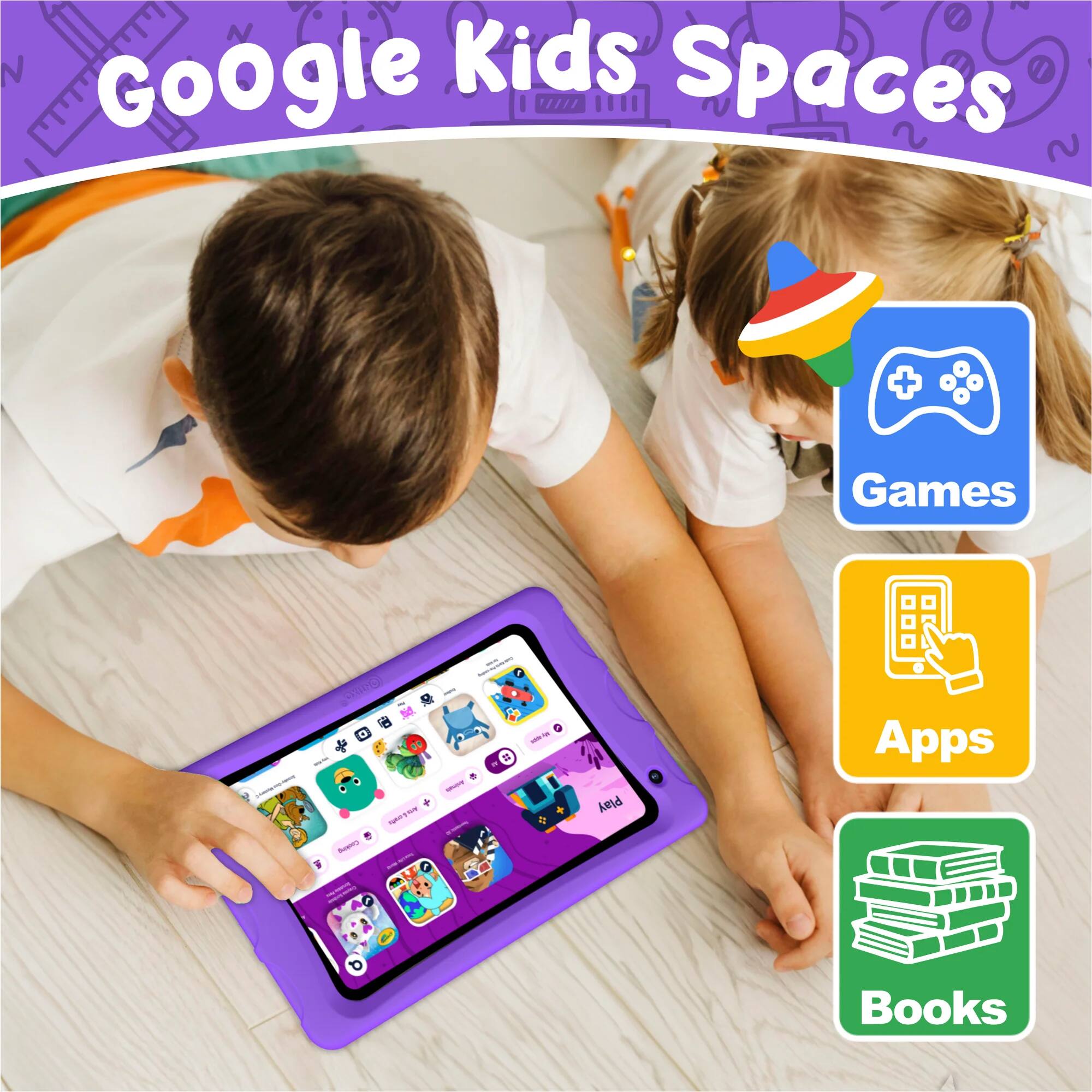 Google Kids Spaces + Games + Apps + Books
