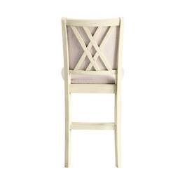 New Classic Furniture - Amy Wood Counter Chair (Set of 6) - Bisque