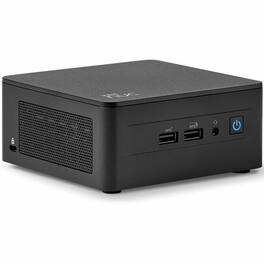 ASUS - NUC 13 Pro NUC13L3HV7 Barebone System - Core i7 13th Gen i7-1370P Tetradeca-core (14 Core) - Intel Chip - 64 GB - Black
