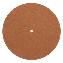 Unique Bargains - Record Player Mat, 7 Inch Turntable Mat 3mm Felt Pad for Vinyl Record Player - Brown