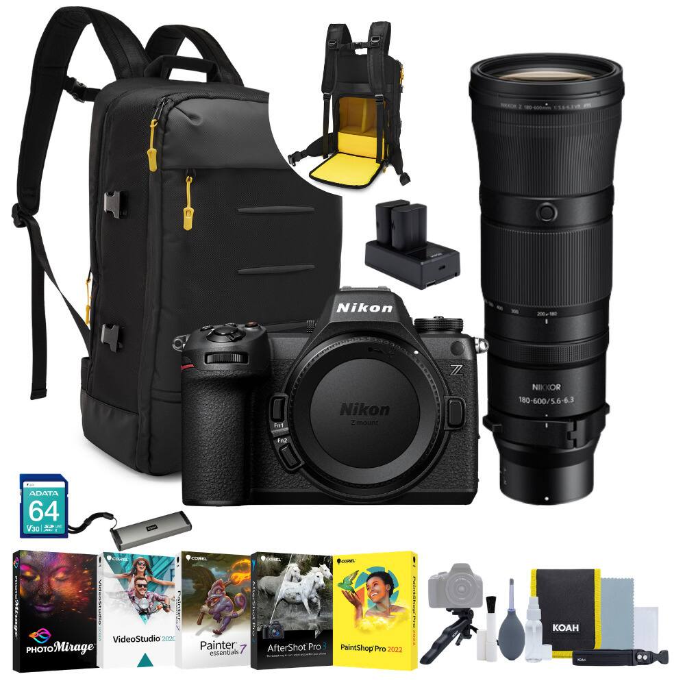 1 180-600mm  
Nikon  
100  
200mg  
Frit  
Nikon Z mount  
NIKKOR 180-600/5.6-6.3  
Fn2  
ADATA 64 V30  
COREL  
COREL  
COREL  
water VideoStudio 2020 PHOToMirage Painter essentials  
AfterShot Pro cheese SIGGEMENCH  
PaintShop Pro 2022  
KOAH OF