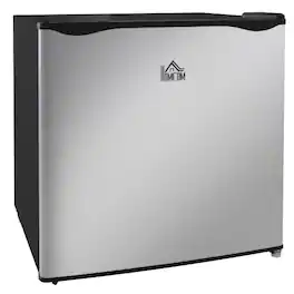 Lycvki - 1.1CuFt Countertop Upright Freezer - Silver