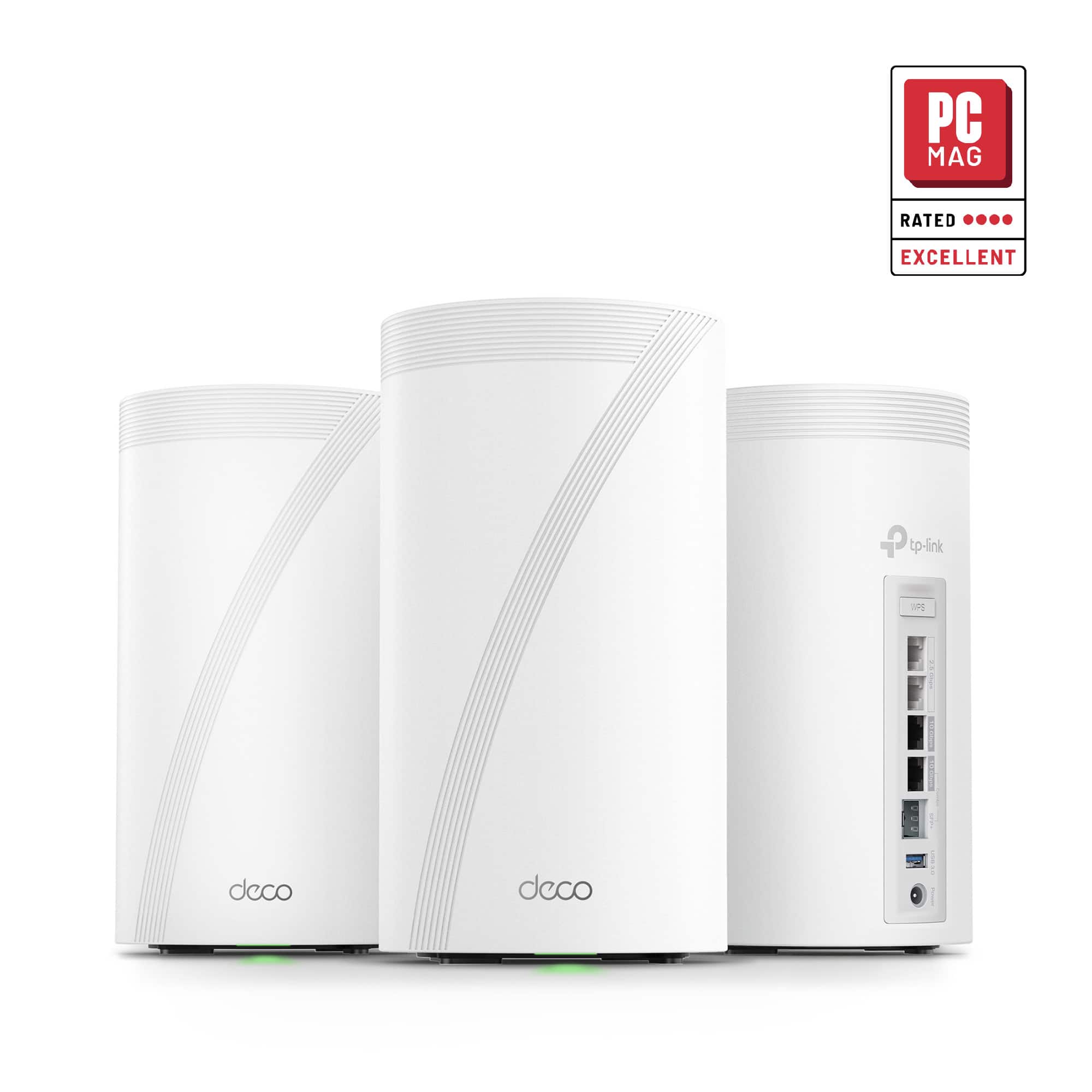 TP Link Deco 7 Elite BE22000 Tri Band Wi Fi 7 Whole Home Mesh