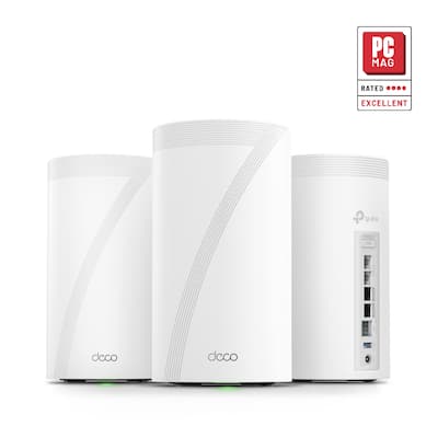 TP Link Deco 7 Elite BE22000 Tri Band Wi Fi 7 Whole Home Mesh TP Link Deco 7 Elite BE22000 Tri Band Wi Fi 7 Whole Home Mesh