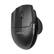 Front. Contour Design - Unimouse Ergonomic Wired Mouse for Left-Handed - Black.