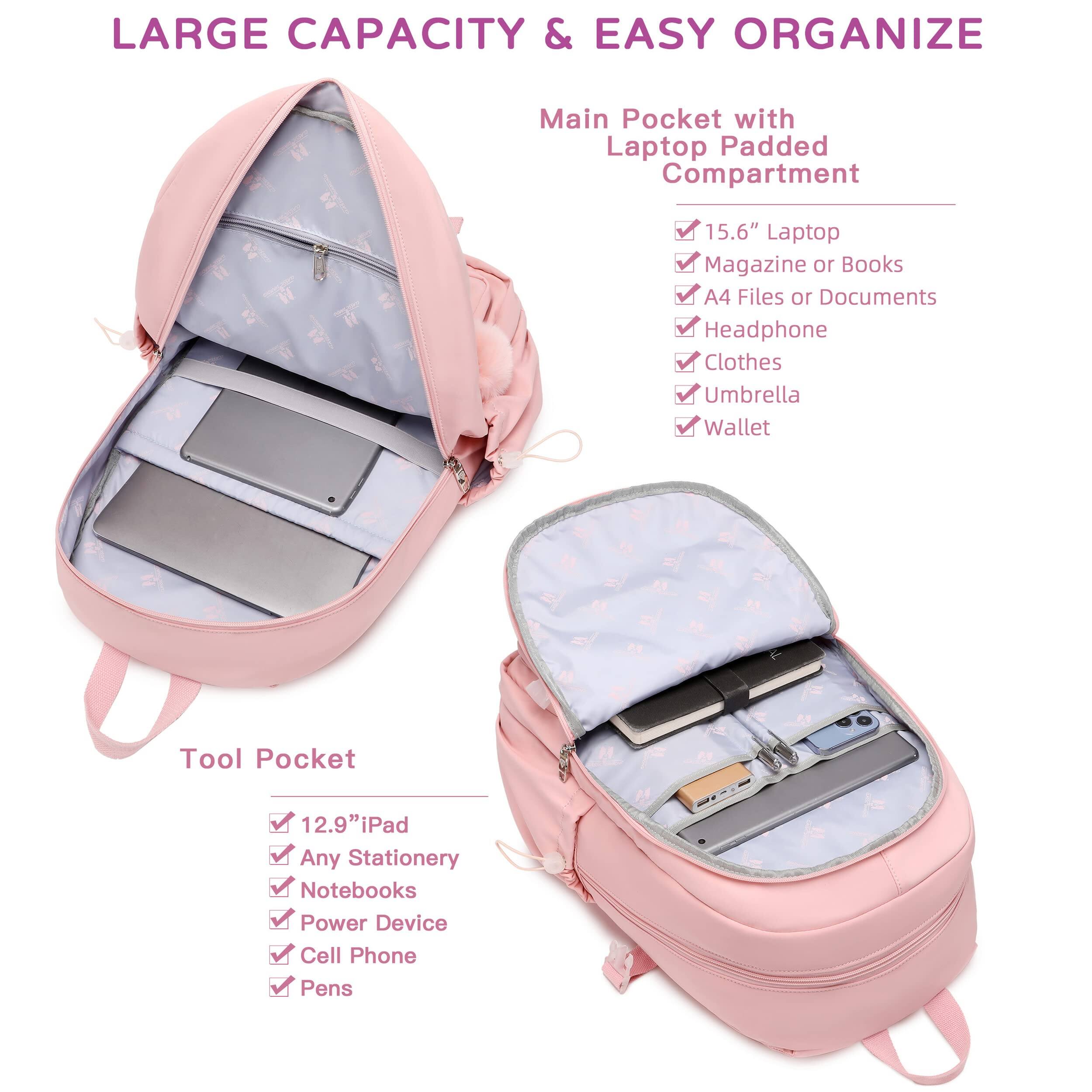 Back. Live At Space - Laptop Backpack 15 6 Inch Elementary Middle High School Bag College Backpacks Anti Travel Pack Large Bookbags For Teens - Black.