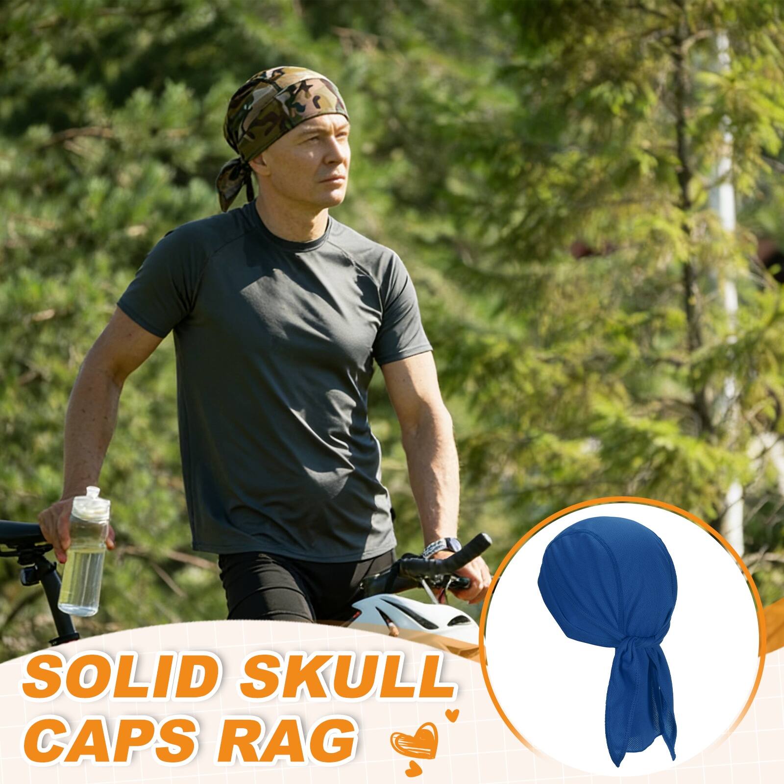 SOLID SKULL CAPS RAG