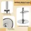 Reliable Metal Frame: Ensure stability & strength. Premium Gas Rod: Ensure stable lifting. Electroplated Metal Base: Non-slip ring. Enhance stability.