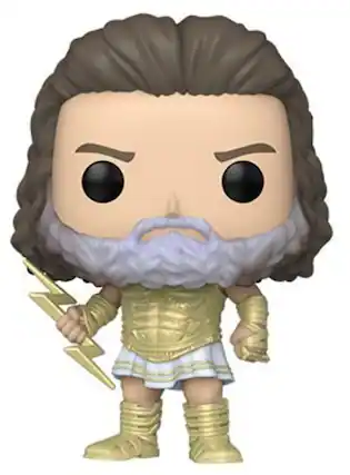 Front. Funko - FUNKO POP! MARVEL: Thor: Love and Thunder - Zeus - COLLECTIBLES - Multicolor.