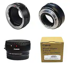Canon MOUNT ADAPTER EF EOS M Canon Mount Adapter EF-EOS M without Tripod Mount