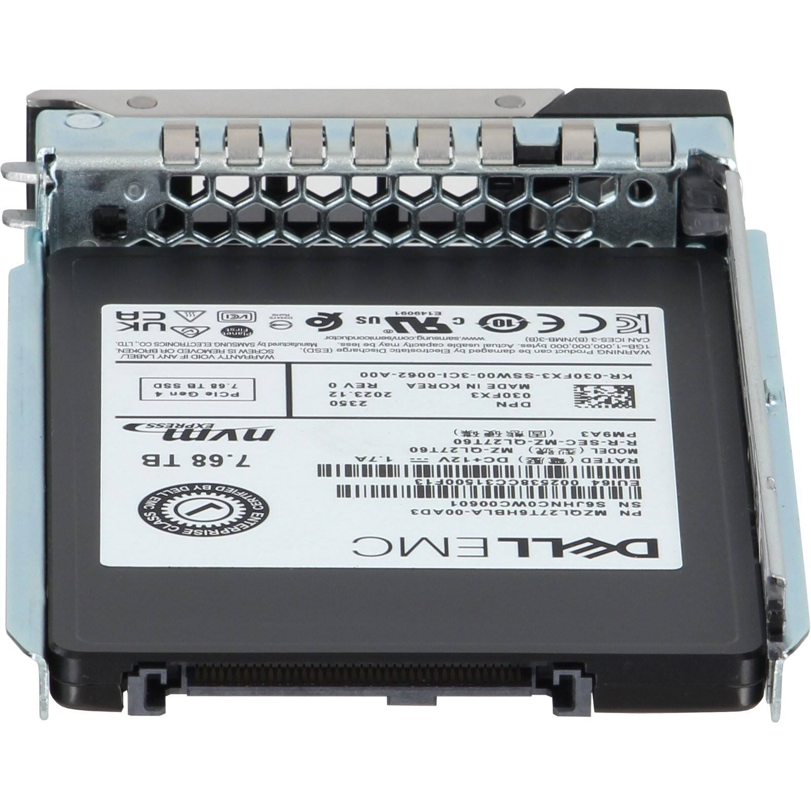 LODOPIS cb E3 US C 10 UK LR - N CPPASO LOCH NTs u ... RRL CNv Ses ... ITY Cgauty T bytom. DOULER DEWT S - NIAI DO CACHUR ... SOREW (0S3) Uscharge aine damagen O C ruc WARNING LABEU ANY 4 OICAA WARRANTY UOS A 7.6m Son PCle KR-030FX3-BBW00-3C1-0062-A00 O REV KOREA NI MADE 2073.12 030FX3 OVEZ DPN R1% CAU () & M PM9A3 MZ-QL27T60 R-R-BEC-MZ MZ-QL27T80 () MODEL TB 7.68 1.7A t (2 RATED AB 5081180 ESAUILIEO MZQL27T6HBLA-00AD3 6JHNCOWC00601 NS Nd CLASS Feudweie DELLEMC

---

DELL EMC

---

MODEL: MZ